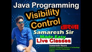 Visibility Control | Java Programming | Bengali