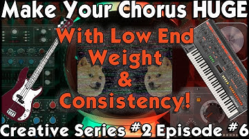 Blend Synthetic & Electric Bass! Music Production Technique: Creative Series #2 Video #6