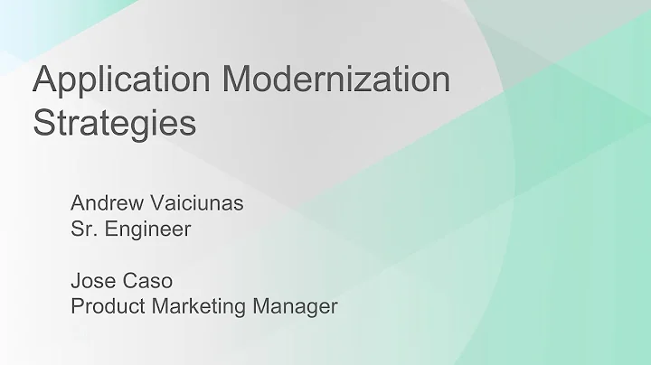 IBM i Application Modernization Strategies Webinar
