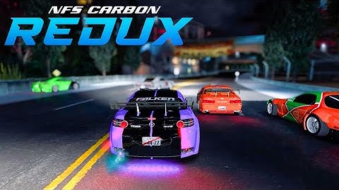 Under the moonlight, the RX-8 flies | NFS Carbon Redux 2025
