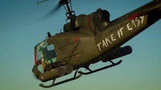 War Thunder  Huey UH1C Paint It Black  The Rolling Stones (fixed)