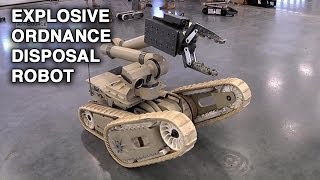 From the Maker of Roomba: Explosive Ordnance Disposal Robot 