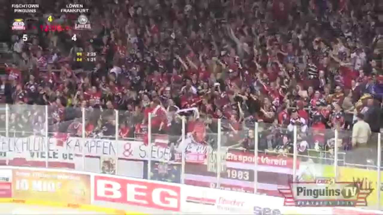 Fischtown Pinguins vs. Löwen Frankfurt 5:4 vom 10.04.2015