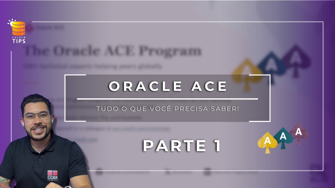 Como eu posso me tornar um Oracle ACE? - PARTE 1