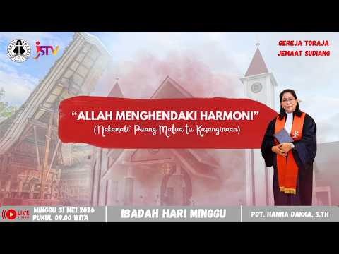 🔴[LIVE] IBADAH HARI MINGGU | 31/05/2026 | GTJS