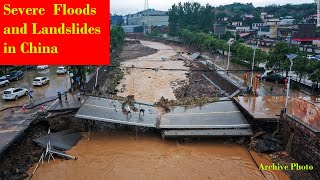 ⚠️ China faces deadly floods and landslides | More than 5000 people evacuated