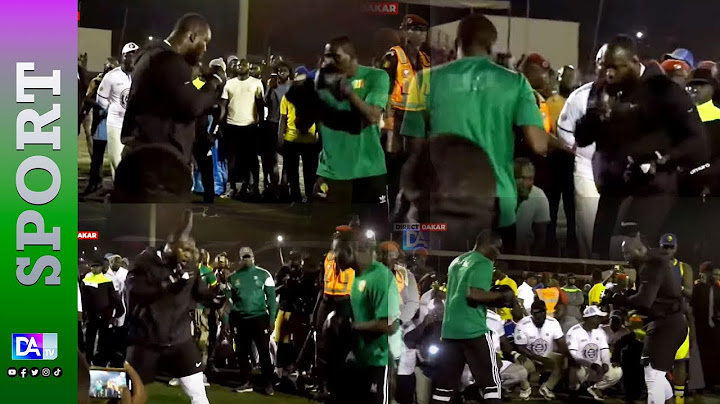 Stade Parcelles - Démonstration de force : Modou Lo souple et sec devant son boxeur…..