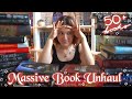 Massive book unhaul  trying to be more meticulous about my book collection