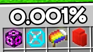 I Collected Every ILLEGAL ITEM In Minecraft Update