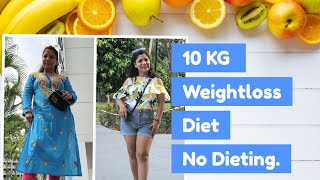 How I LOST More than 10 KG Weight Post Delivery Weightloss Diet Indian Style