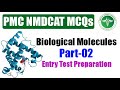 Biology MCQs For MDCAT Preparation 2022 | Biological Molecules Biology | Chapter Wise MDCAT MCQs