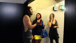 Russell Brand Backstage in Sydney - 8\/12\/12 [HD]