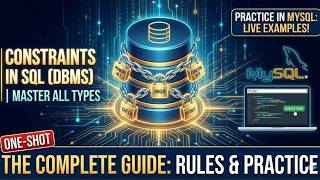 Master Database Constraints in One Shot(Live Execution!)⚡#sql #dbms #constraints #database #trending