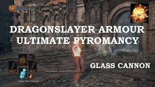 Dark Souls 3 - Dragonslayer Armour vs Ultimate Pyro(2hits-Fun kill)