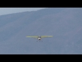 Glider pilot landing sky ranger ultralight on first solo on type