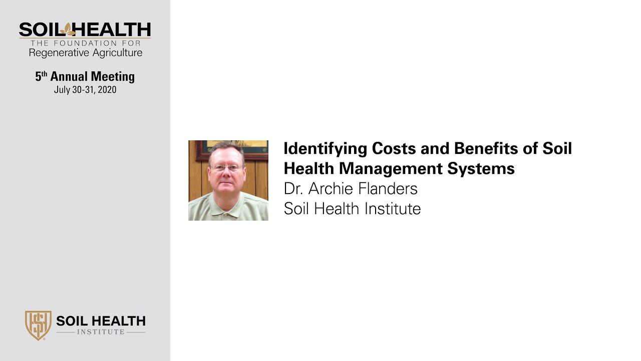 Dr. Archie Flanders: Identifying Costs and Benefits of Soil Health Management Systems