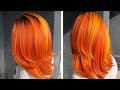 окрашивание волос 2020 в яркий цвет | открытая техника | обесцвечивание волос | APG Academy