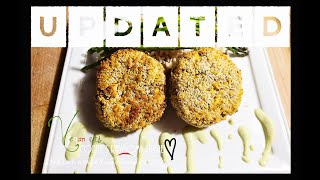 UPDATED VEGAN FISHLESS CAKES BONUS RECIPE | Connie&#39;s RAWsome kitchen