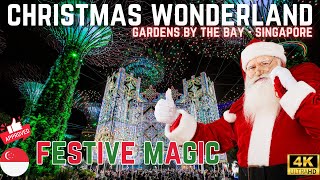 Magical Christmas Wonderland 🌟 Lights, Snow & Festive Fun in Singapore!