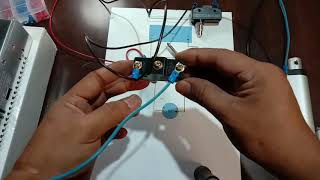 How to wire forward reverse motor control with limit switch
