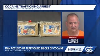 Collier County traffic stop leads to arrest of driver on drug trafficking charges