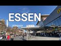 Essen Walking Tour  2021 - Germany  4k 60fps -The Shopping City of Germany