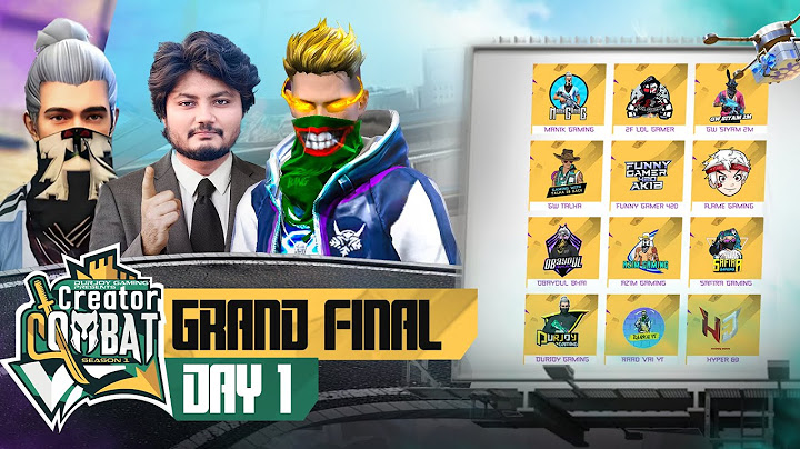 [🔴LIVE] GRAND FINAL DAY - 1 || CREATORS COMBAT S1| GARENA FREE FIRE ​| @raadvaiyt829