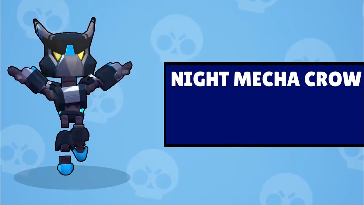 Finally Getting Night Mecha Crow Solo Showdown Brawl Stars Youtube - nightmecha crow brawl stars