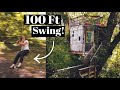 Utah TREEHOUSE Airbnb Tour! | 45-Foot Tall Treehouse with a 100-FOOT ROPE SWING!