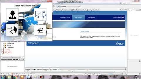 Demonstrasi Project Sistem Pengiriman Barang Berbasis Java Netbeans