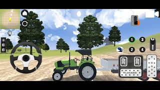 India news tractor game play Drivering tractor 3D Mahindra1 sonalika2 Swaraj3 level 1level 2 level 3