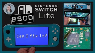 Switch Lite with BLUE SCREEN OF DEATH | Can I FIX It?