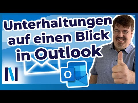 Outlook: So einfach aktivierst Du die Unterhaltungsansicht!