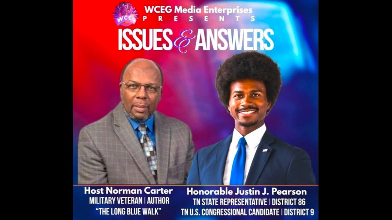 WCEG Media Issues and Answers host Norman A. Carter, Jr.