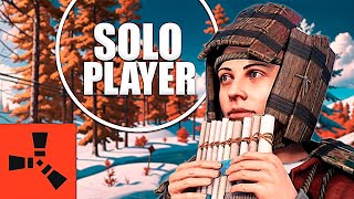 Rust solo player | Survive in the snow against clans