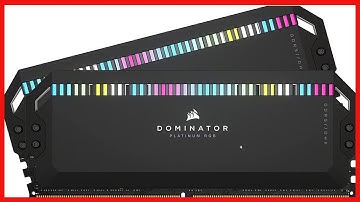 Corsair DOMINATOR PLATINUM RGB DDR5 64GB (2x32GB) 5200MHz C40 Intel Optimized Desktop Memory