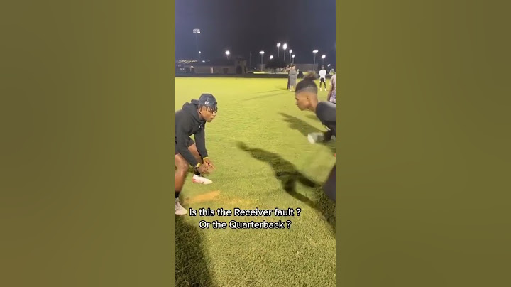WR has to catch it BUT the QB has to make a better throw. 🤔 #shorts