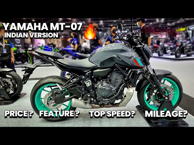 New Yamaha MT-07 Indian Version is here