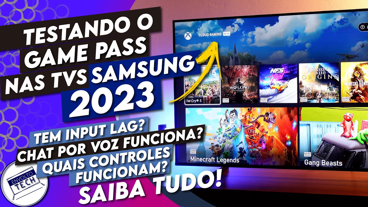 Atualização Xbox Cloud Gaming na linha QLED da Sam - Samsung