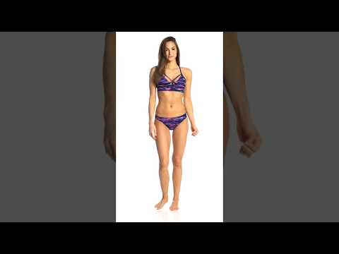 Speedo Women's Aqua Elite Strappy Bikini Top | SwimOutlet.com