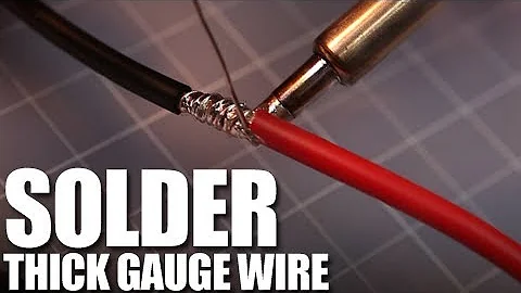Flite Test - Solder Thick Gauge Wire - FAST TIP