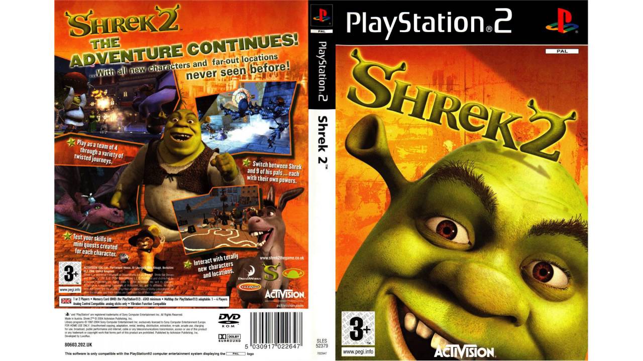 shrek 2 ps2 bios rom