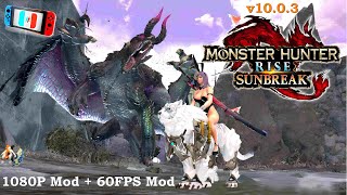 Monster Hunter Rise v 3.9.1 { 60FPS Mod }, Ryujinx PR