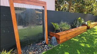 How I Built My Backyard Water Fountain