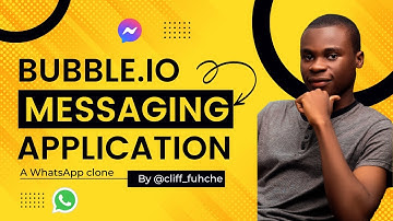 Bubble.io Messaging app intro (A WhatsApp clone).