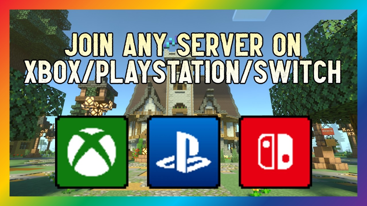 How to Join Any Minecraft Server on Xbox, PS4, PS5, & Switch! 2026 ...
