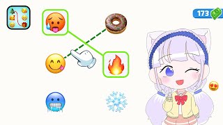 이모티콘을 연결해 퍼즐을 풀어봐요! Emoji Puzzle - Fun Emoji Game screenshot 4