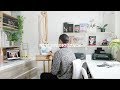 I Built a New Studio/Workspace (and had an existential crisis) · JANUARY VLOG