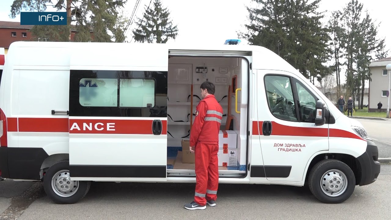 Nova sanitetska vozila za Dom zdravlja Gradiška