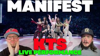 manifest - KTS (Live Performance) | Ülker Arena REACTION